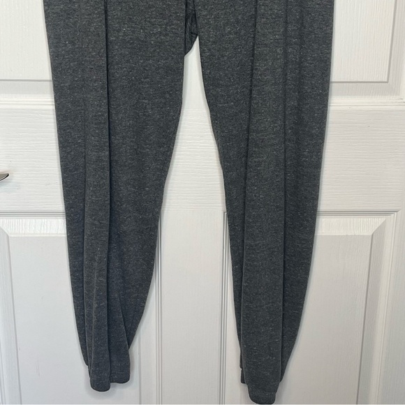Aviator Nation Heather Gray Logo Sweatpants Womens Size XL - Picture 4 of 11